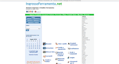 Desktop Screenshot of ingrossoferramenta.net